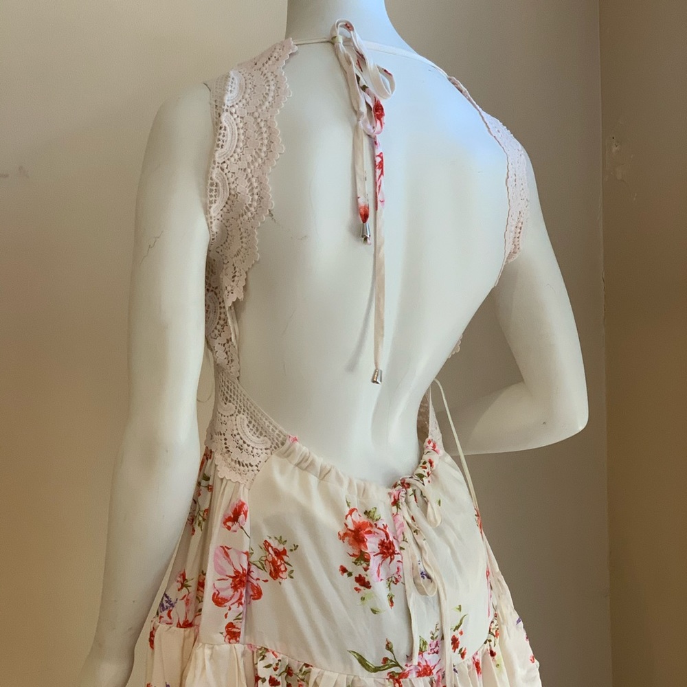 2 left!!!Crochet Floral Dress - Picture 3 of 8